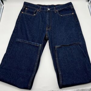 Levi's 550 36x30‎ Dark Blue Relaxed Fit Jeans
